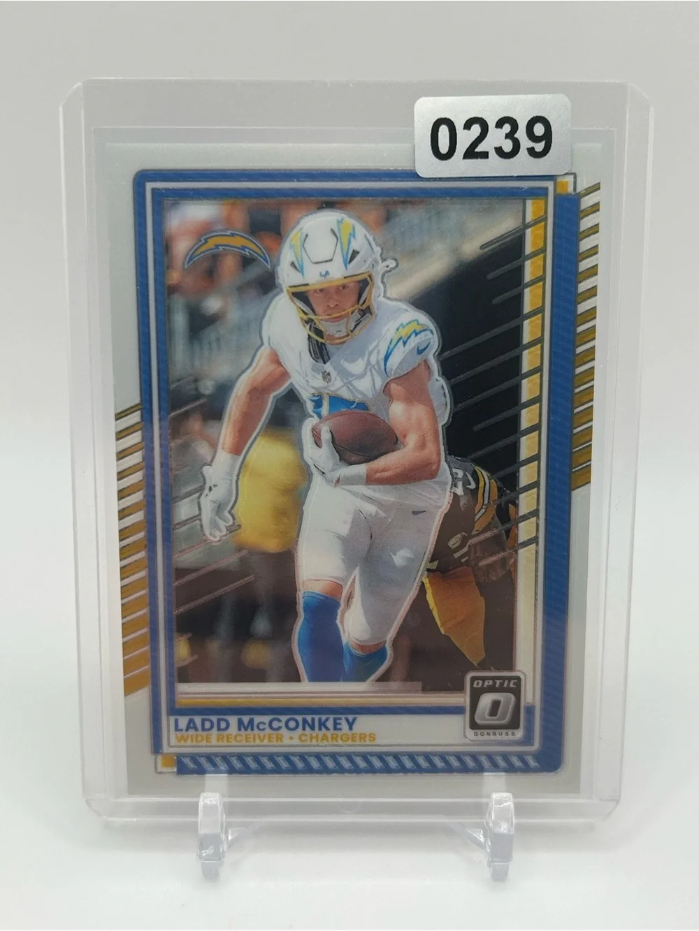 Ladd McConkey Los Angeles Chargers Football Card 🏈